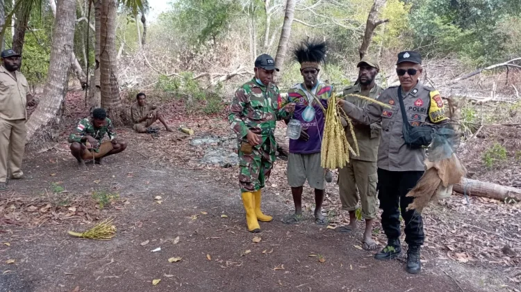 Polsek Okaba Sita Puluhan Botol Sagero Alatep