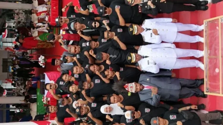 Paguyuban Otomotif Papua Selatan Bentangkan Bendera Raksasa di Hari Kemerdekaan