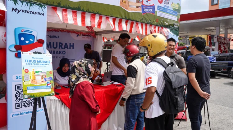 Pertamina Gelar Tebus Murah Sembako dan Beragam Aktivitas di SPBU