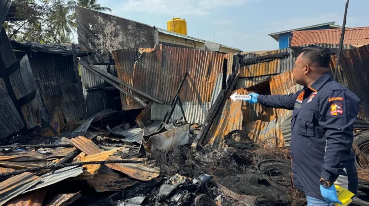 Tiga Rumah di Merauke Ludes Terbakar, Kerugian Capai Rp1,5 Miliar