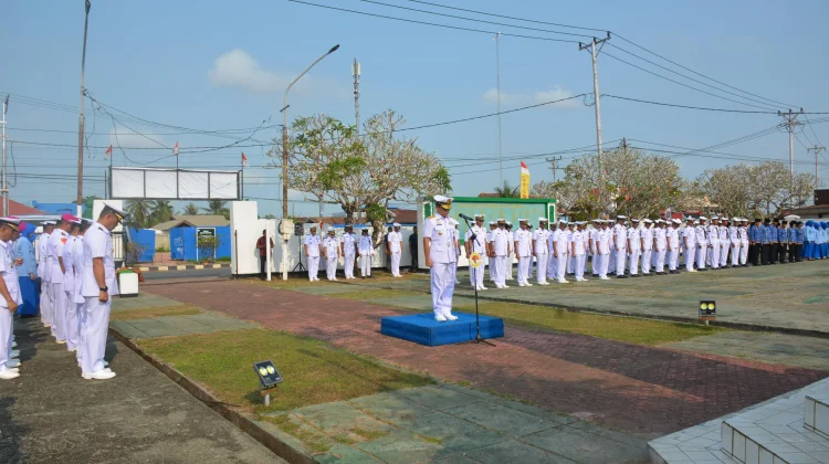 Kodaeral XI Gelar Ziarah Rombongan Sambut HUT TNI AL ke-81