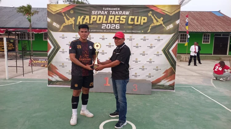 Rajaka Raya Jayapura Juara Kapolres Cup Sepak Takraw