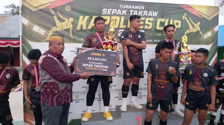 Rajaka Raya Jayapura Juara Kapolres Cup Sepak Takraw