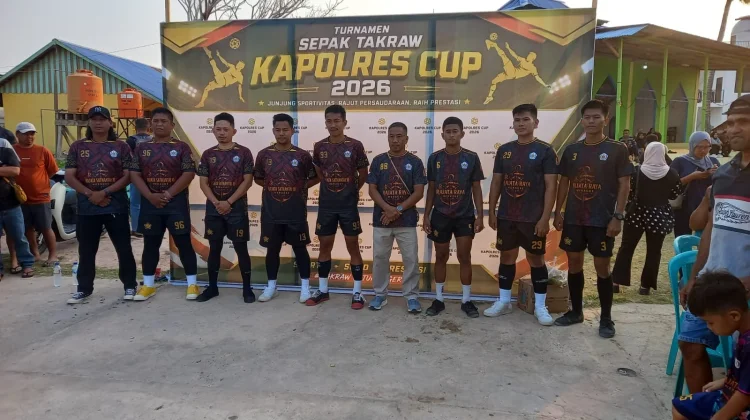 Rajaka Raya Jayapura Juara Kapolres Cup Sepak Takraw