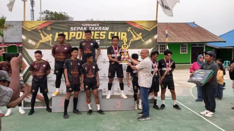 Rajaka Raya Jayapura Juara Kapolres Cup Sepak Takraw