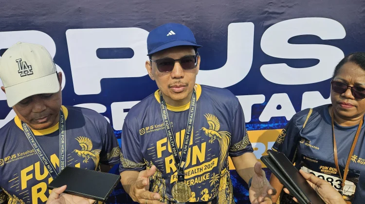 Fun Run 5K BPJS Kesehatan di Merauke Berlangsung Meriah