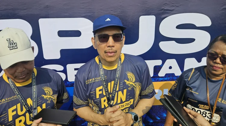 Fun Run 5K BPJS Kesehatan di Merauke Berlangsung Meriah