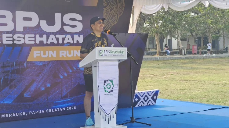 Fun Run 5K BPJS Kesehatan di Merauke Berlangsung Meriah