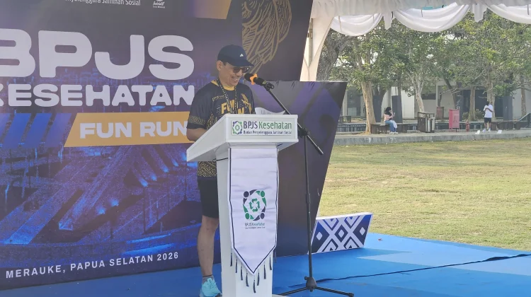 Fun Run 5K BPJS Kesehatan di Merauke Berlangsung Meriah