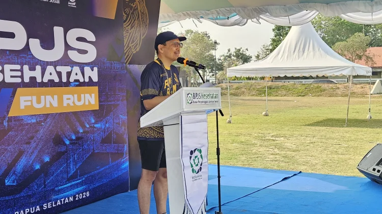 Fun Run 5K BPJS Kesehatan di Merauke Berlangsung Meriah