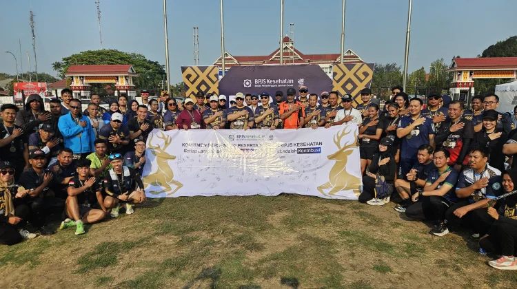 Fun Run 5K BPJS Kesehatan di Merauke Berlangsung Meriah