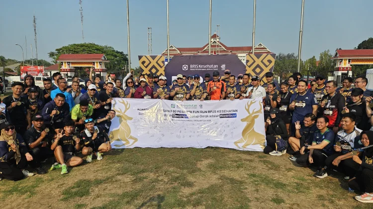 Fun Run 5K BPJS Kesehatan di Merauke Berlangsung Meriah