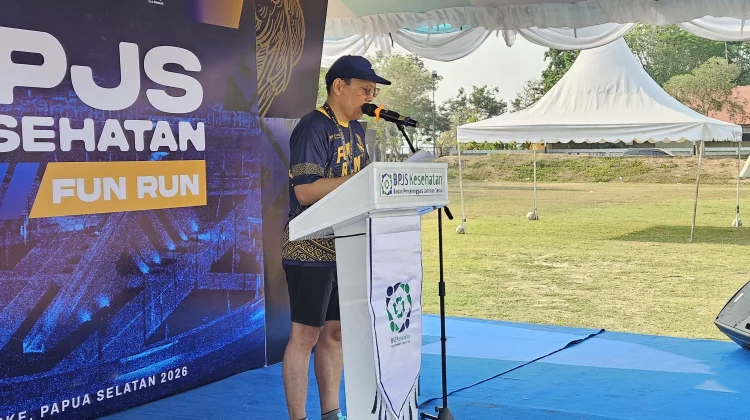 Fun Run 5K BPJS Kesehatan di Merauke Berlangsung Meriah