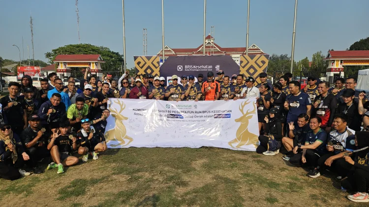 Fun Run 5K BPJS Kesehatan di Merauke Berlangsung Meriah