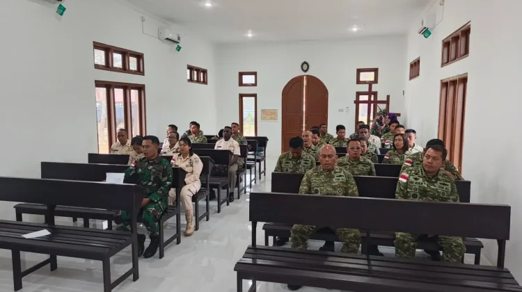 Peringati Hari Jadi Ke-81 TNI AL, Kodaeral XI Gelar Doa Bersama