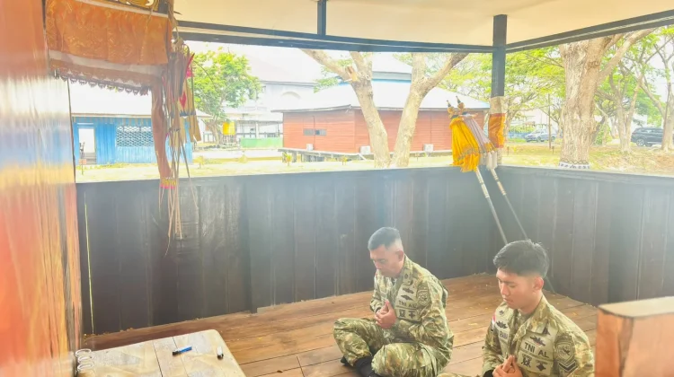 Peringati Hari Jadi Ke-81 TNI AL, Kodaeral XI Gelar Doa Bersama