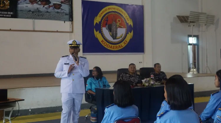 Kodaeral XI Gelar Kampanye Werving Bagi Siswa SMAN 2 Merauke