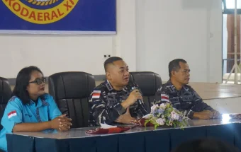 Kodaeral XI Gelar Kampanye Werving Bagi Siswa SMAN 2 Merauke