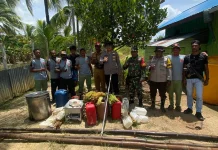 Gerebek Produksi Miras, Polisi Amankan Peralatan Suling