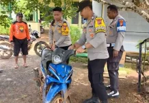 Polsek Temukan Kendaraan Curian di Semak