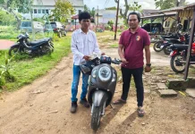 Gerak Cepat Sat Reskrim, Motor Hilang Ditemukan