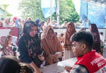 Pertamina Gelar Pasar Murah Seribu Paket Sembako