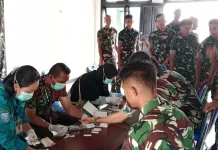 Puskesmas Kota-2 Mappi Gelar Skrining Malaria
