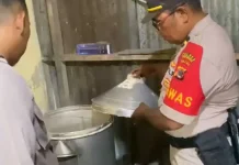 Polisi Gerebek Rumah Produksi Sopi