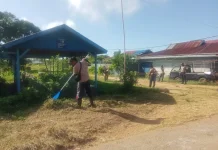Polsek Okaba Gelar Bakti Sosial Sambut Bhayangkara