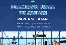 Ketahui Informasi Prakiraan Cuaca Wilayah Pelabuhan Papua Selatan