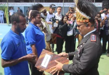 Polres Merauke Hadiri Pemberian Remisi di Lapas Kelas IIB