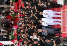 Paguyuban Otomotif Papua Selatan Bentangkan Bendera Raksasa di Hari Kemerdekaan