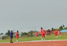 Laga Perdana Suratin cup U-17 provinsi Papua Selatan Noterdam vs Persibodi.