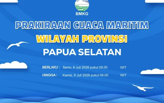 Berita Foto - Prakiraan Cuaca Maritim Wilayah Provinsi Papua …