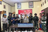 Razia Miras Gabungan, Puluhan Botol Diamankan