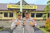 Momen Haru Purnatugas Personel Polres Merauke