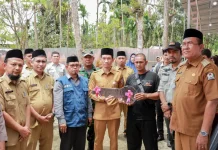Peresmian Huntara korban terdampak bencana Hidrometeorologi di Aceh Barat