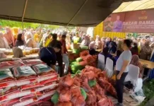 Kodim 0105/Abar Gelar Bazar Murah ke Masyarakat