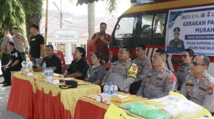 Polres Nisel Gelar Pangan Murah