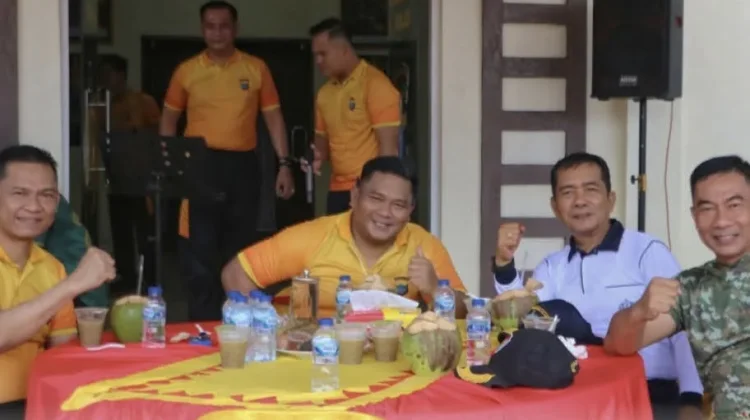 Halal Bihalal Polres Nisel Bersama TNI dan Masyarakat