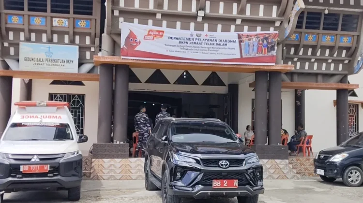 Departemen Diakonia BKPN Jemaat Telda Gelar Donor Darah