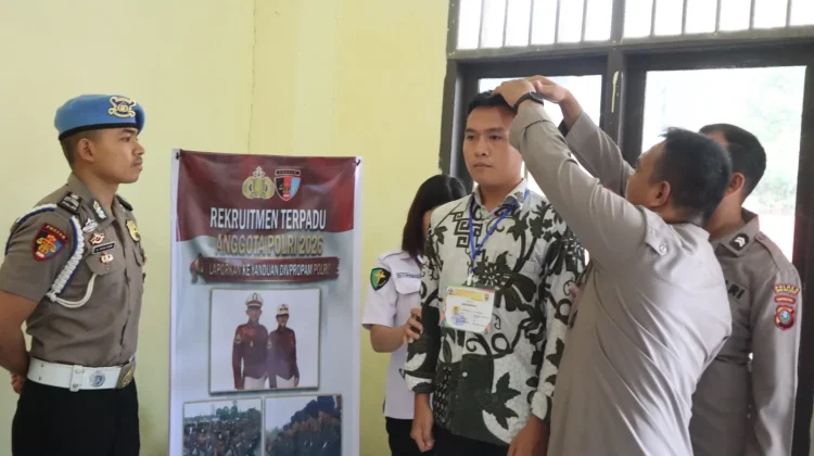 Polres Nias Selatan Gelar Rikmin Awal Penerimaan Polri