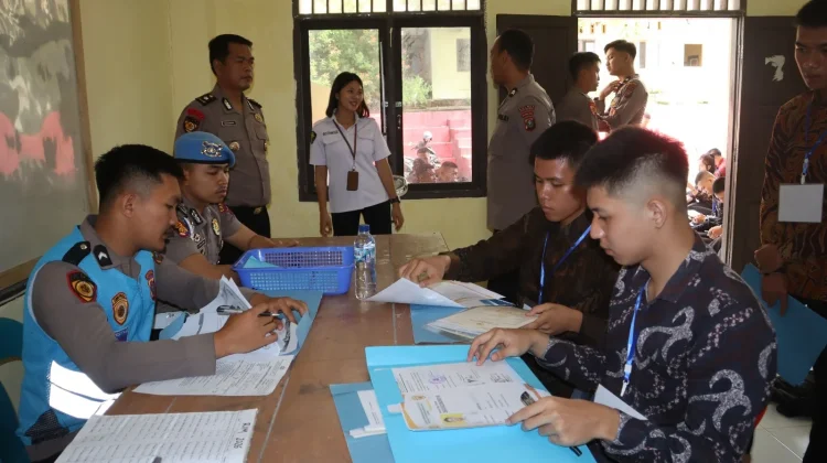 Polres Nias Selatan Gelar Rikmin Awal Penerimaan Polri