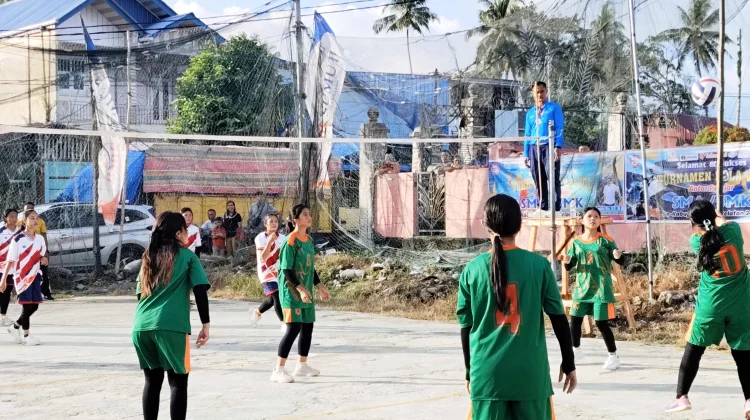 Turnamen Voli Pelajar SMA/SMK Resmi Dibuka