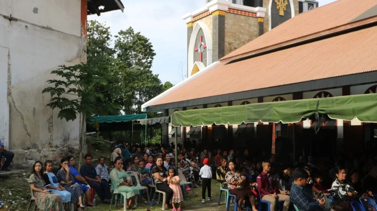 Pengamanan Ibadah Jumat Agung Nias Selatan Berjalan Aman