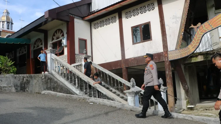 Pengamanan Ibadah Jumat Agung Nias Selatan Berjalan Aman