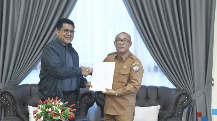 Sekda Ikhtiar Duha Pimpin Entry Meeting BPK Sumut