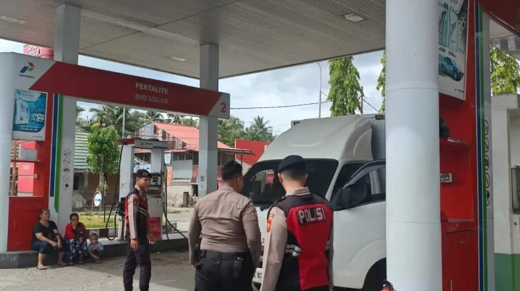 SAT SAMAPTA POLRES Nias Selatan Intensifkan Patroli Kota