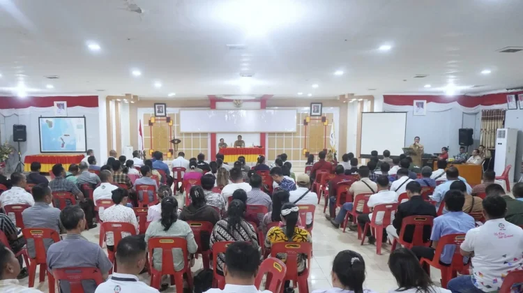 Wakil Bupati Nias Selatan Pimpin Rakor Dana Desa