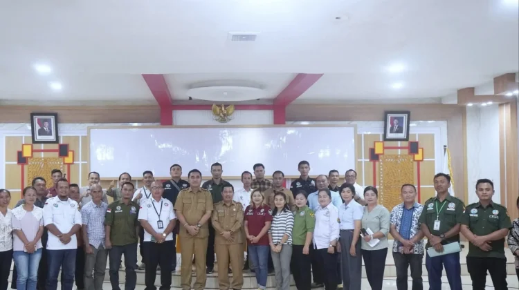 Wakil Bupati Nias Selatan Pimpin Rakor Dana Desa